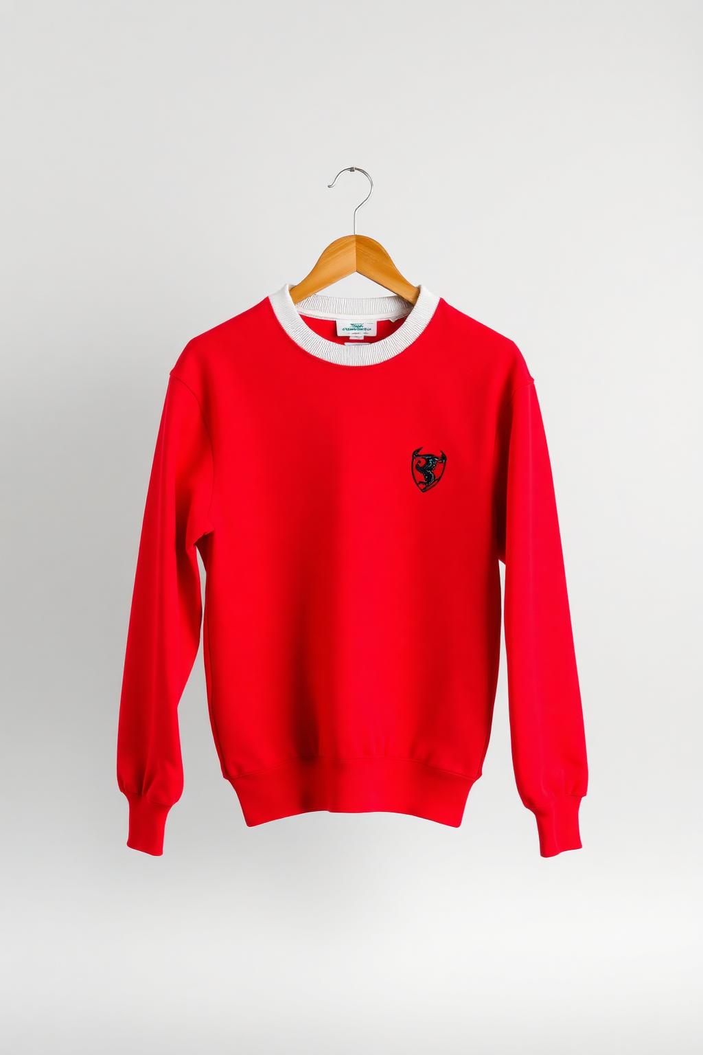 Red Devils Collared Sweatshirt